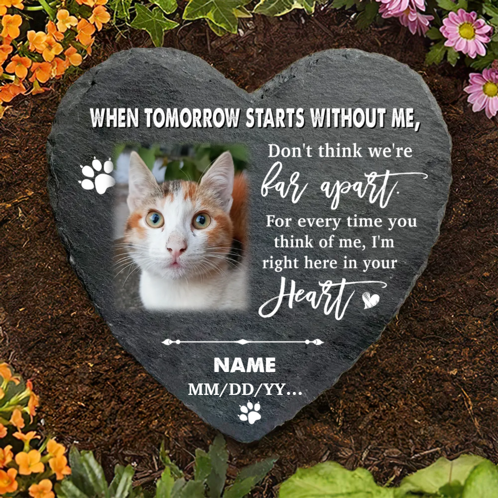 When Tomorrow Start Without Me | Dog Headstone | Dog Tombstone