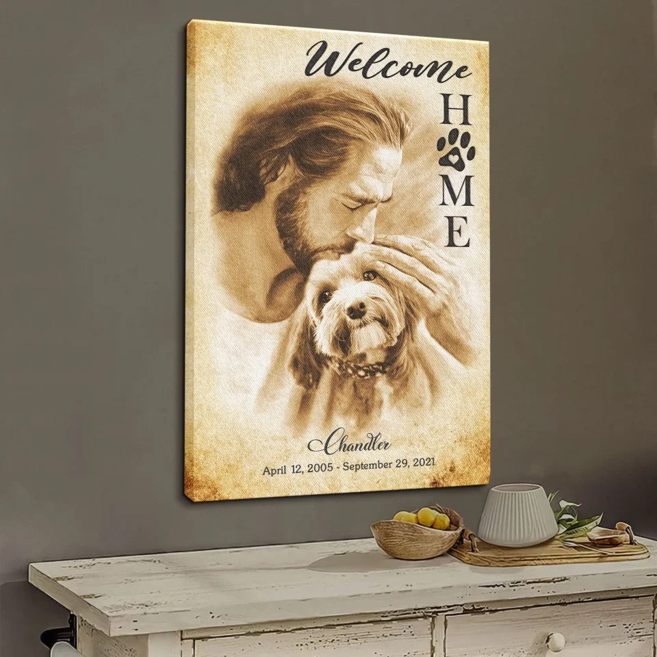 Dog Memorial Gifts | Welcome Home Jesus