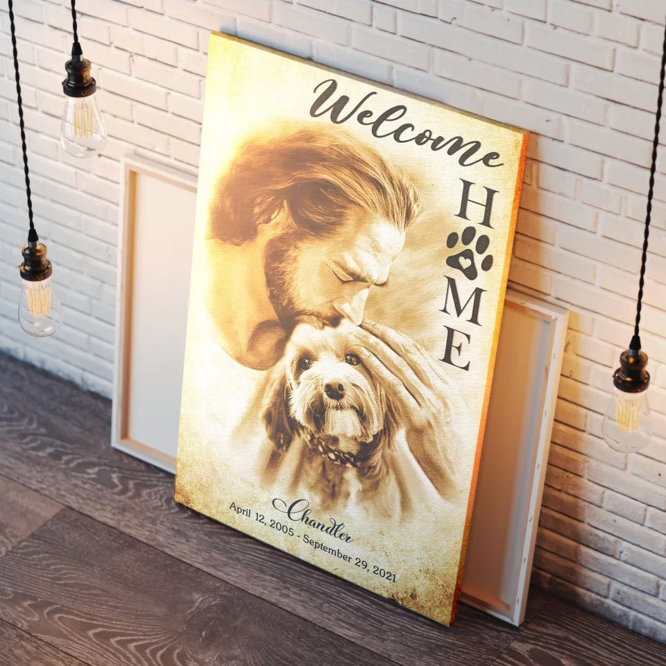 Dog Memorial Gifts | Welcome Home Jesus