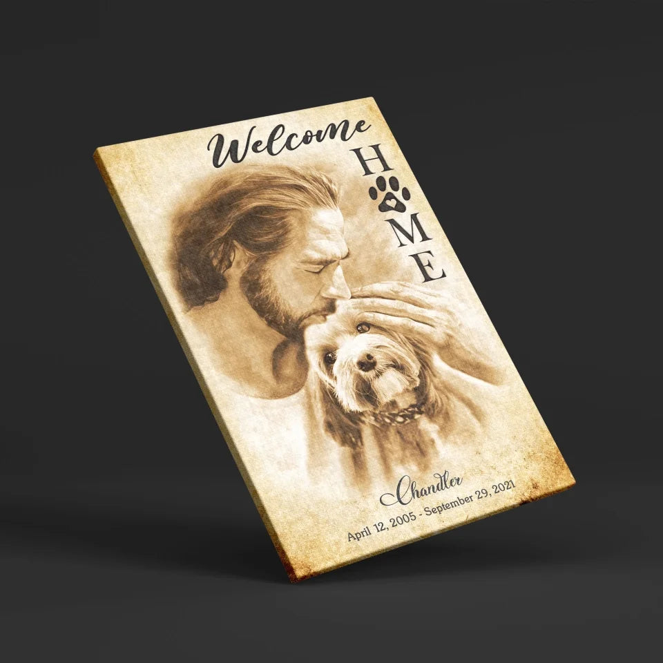 Dog Memorial Gifts | Welcome Home Jesus