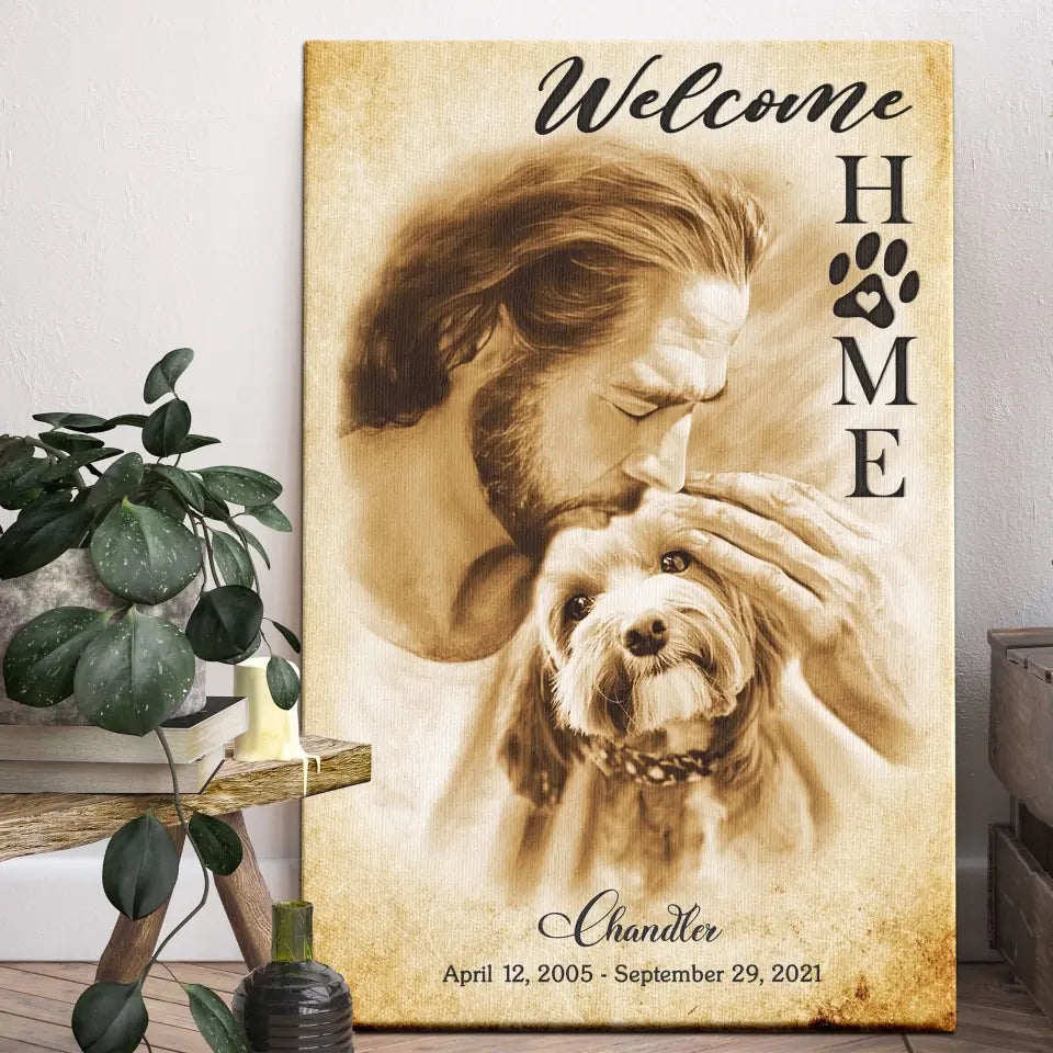 Dog Memorial Gifts | Welcome Home Jesus