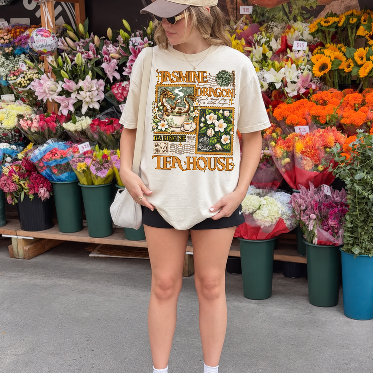 Jasmine Dragon Tea House Comfort Colors® Shirt | Uncle Iroh Tea Shop Shirt