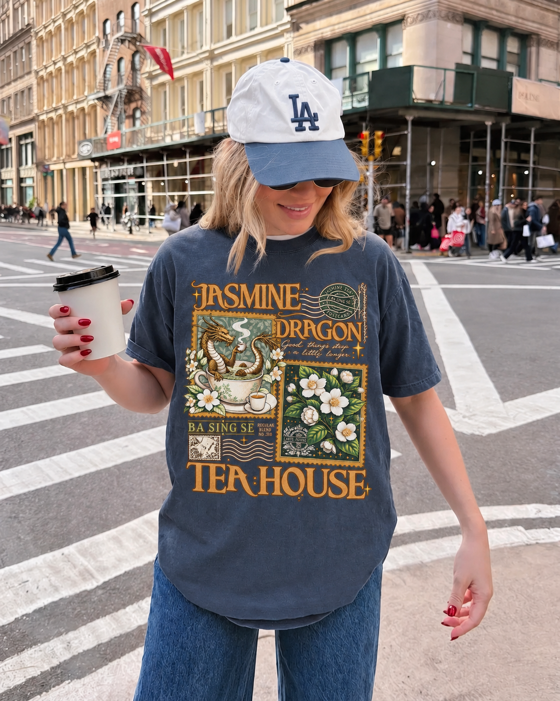 Jasmine Dragon Tea House Comfort Colors® Shirt | Uncle Iroh Tea Shop Shirt