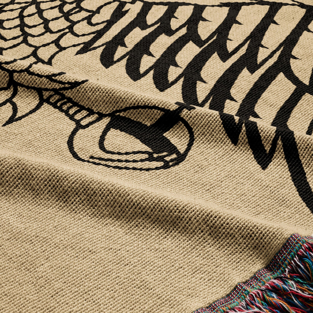 Byzantine Double Headed Eagle Tapestry Throw Woven Blanket | Medieval Tapestry Woven Throw Blanket