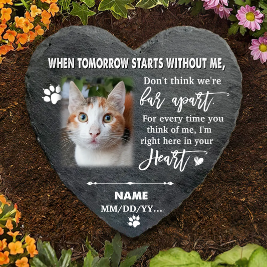 When Tomorrow Start Without Me | Dog Headstone | Dog Tombstone