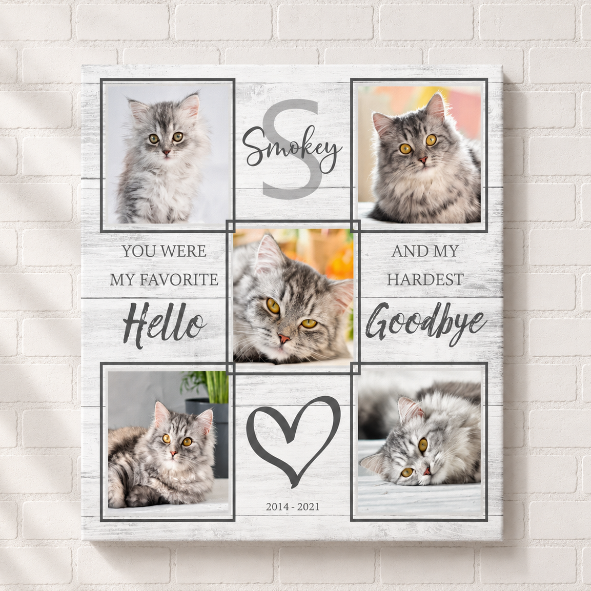 If Love Alone Could Have Kept You Here | Custom Dog Memorial Canvas | Dog Memorial Gifts