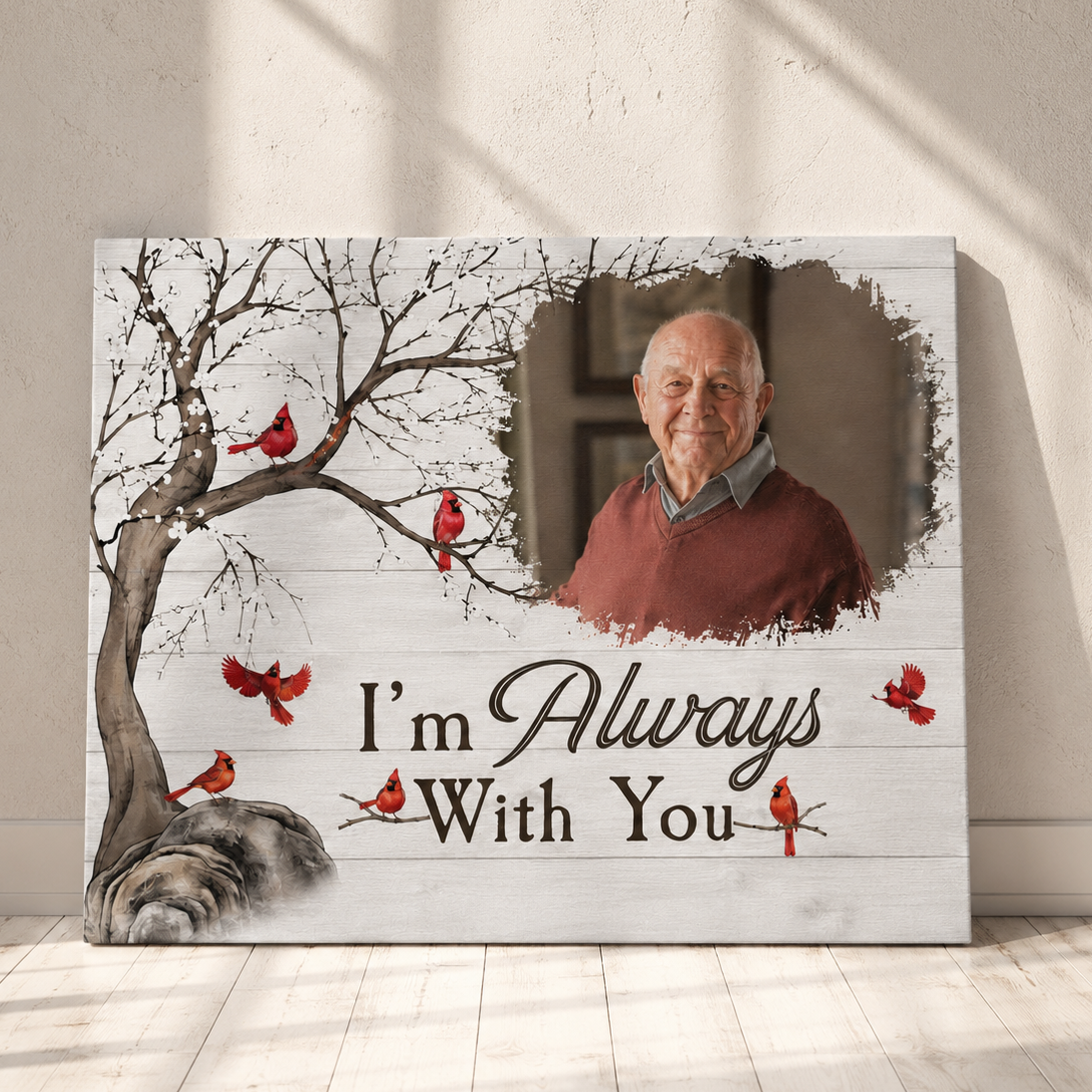 As I Sit In Heaven Sympathy Poem For Loss | Memorial Gift For Loss