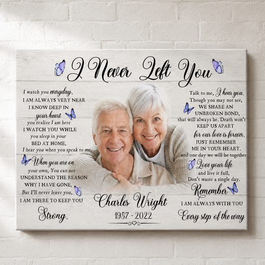 I Never Left You Poem | Memorial Gift For Loss