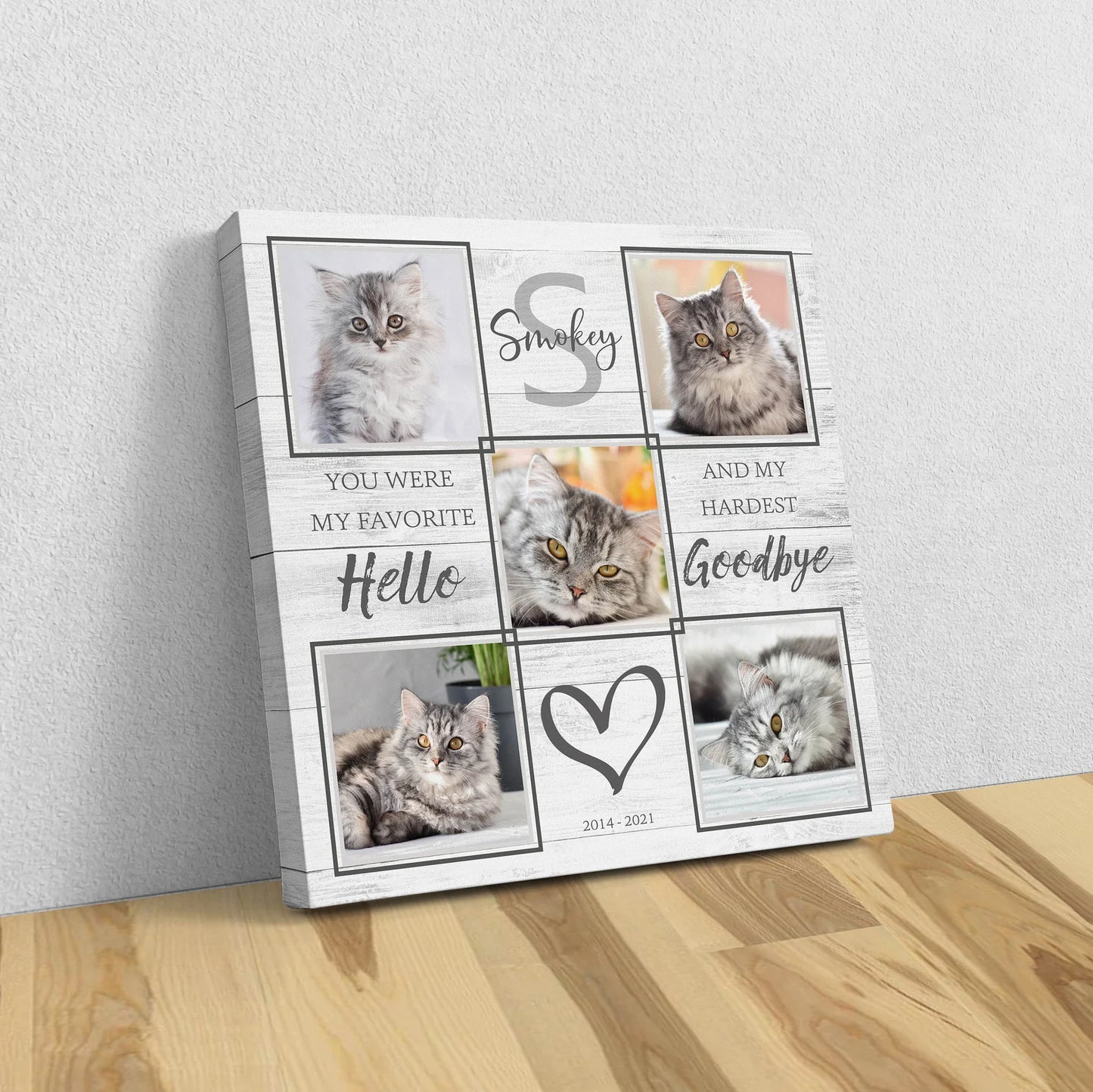 If Love Alone Could Have Kept You Here | Custom Dog Memorial Canvas | Dog Memorial Gifts