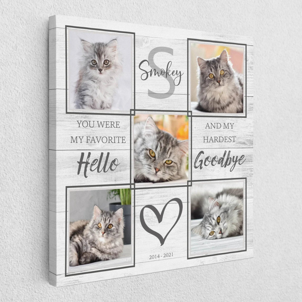 If Love Alone Could Have Kept You Here | Custom Dog Memorial Canvas | Dog Memorial Gifts