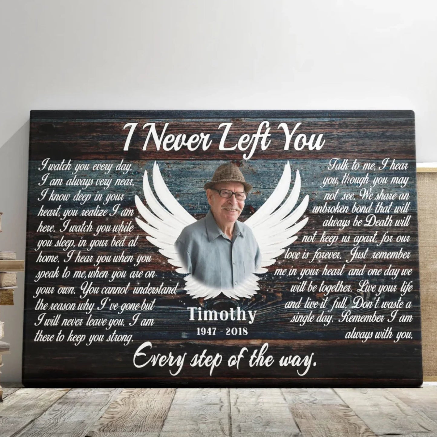 I Never Left You Poem Memorial Gift For Loss