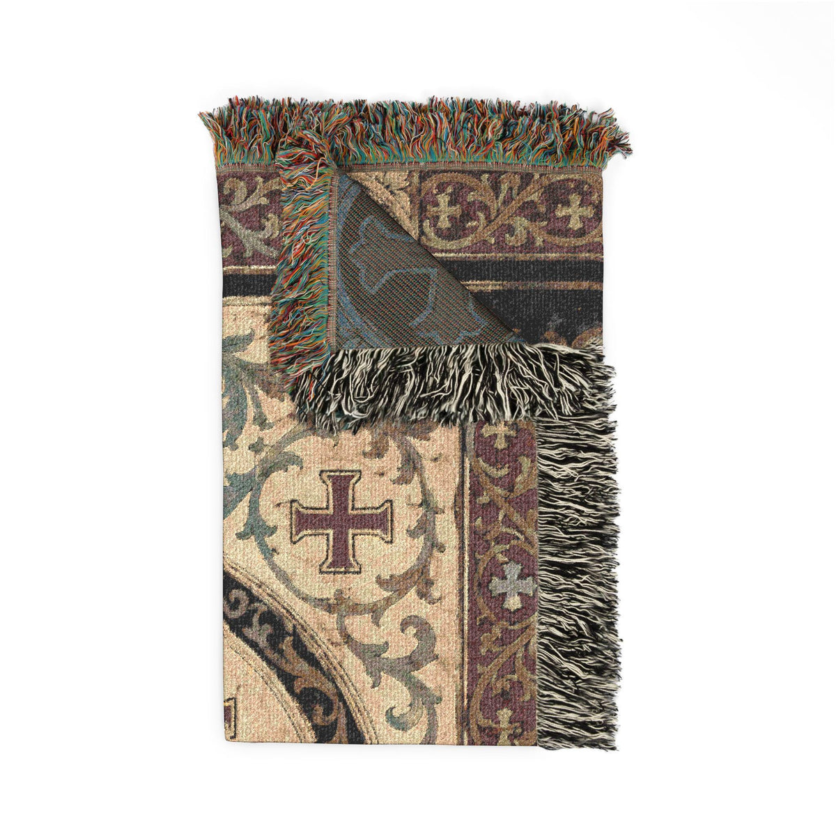 Jerusalem Cross Tapestry Medieval Tapestry