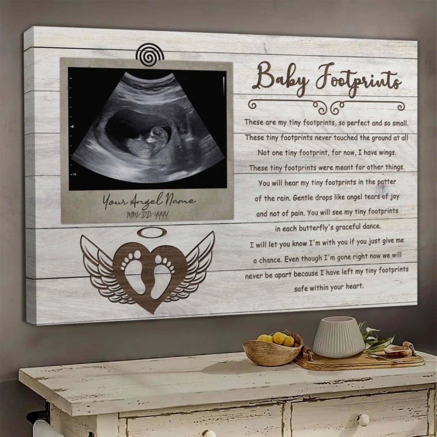 Miscarriage Gifts | Baby Footprints