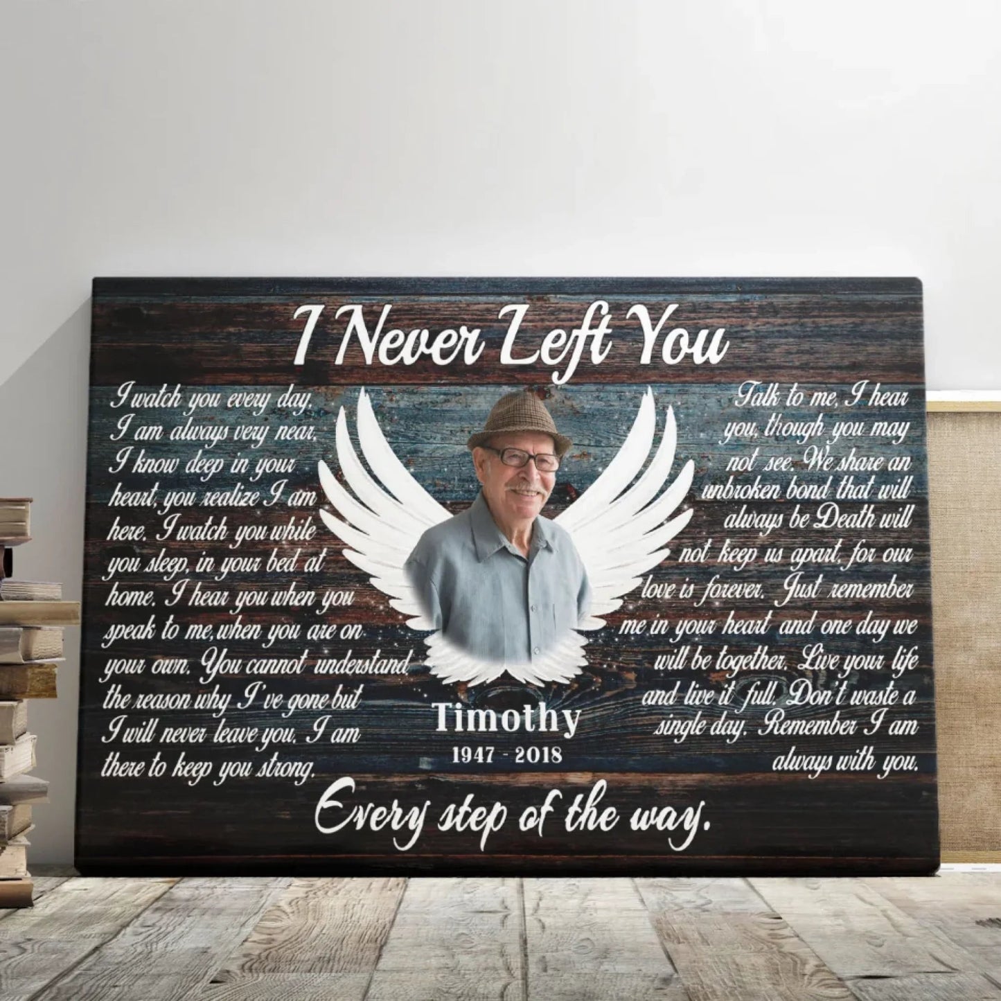 I Never Left You Poem | Memorial Gift For Loss