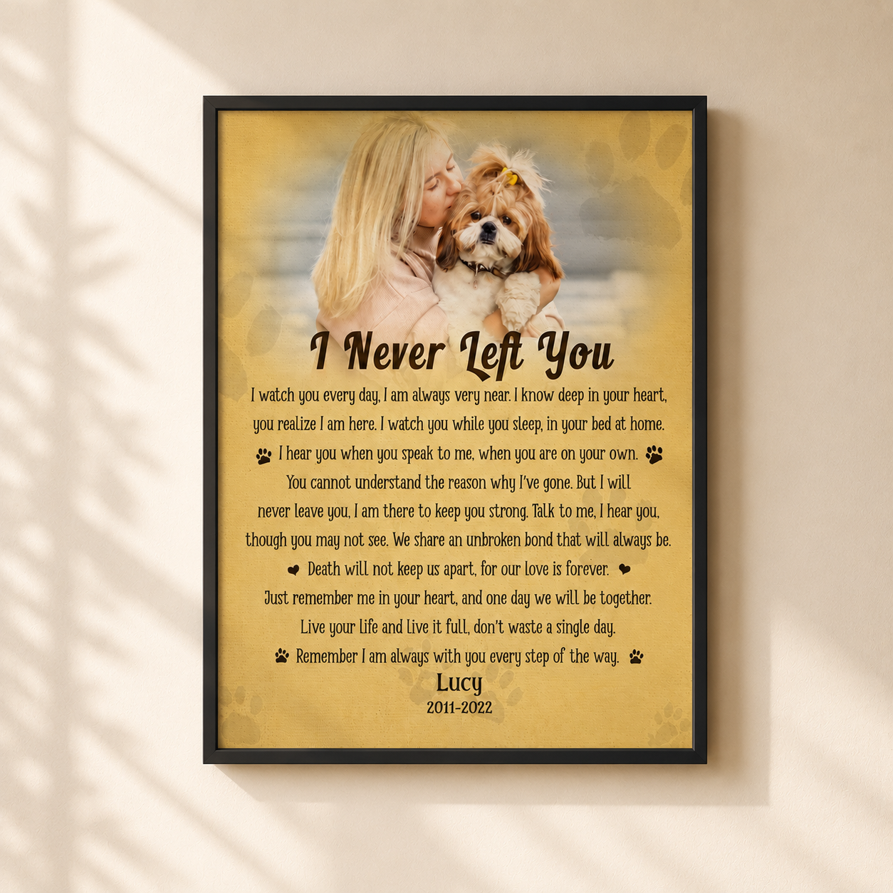 I Never Left You Poem 