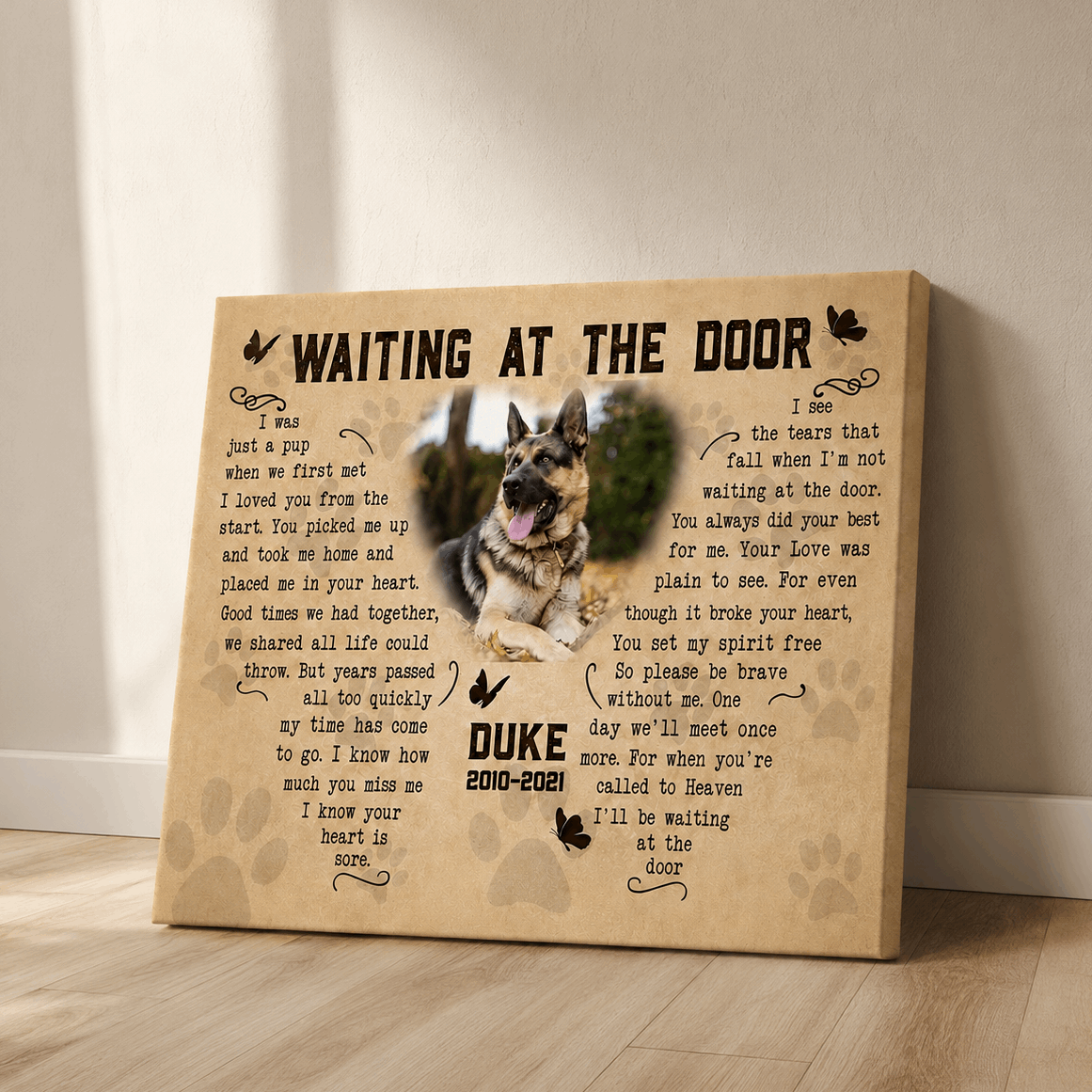 Waiting At The Door Poem