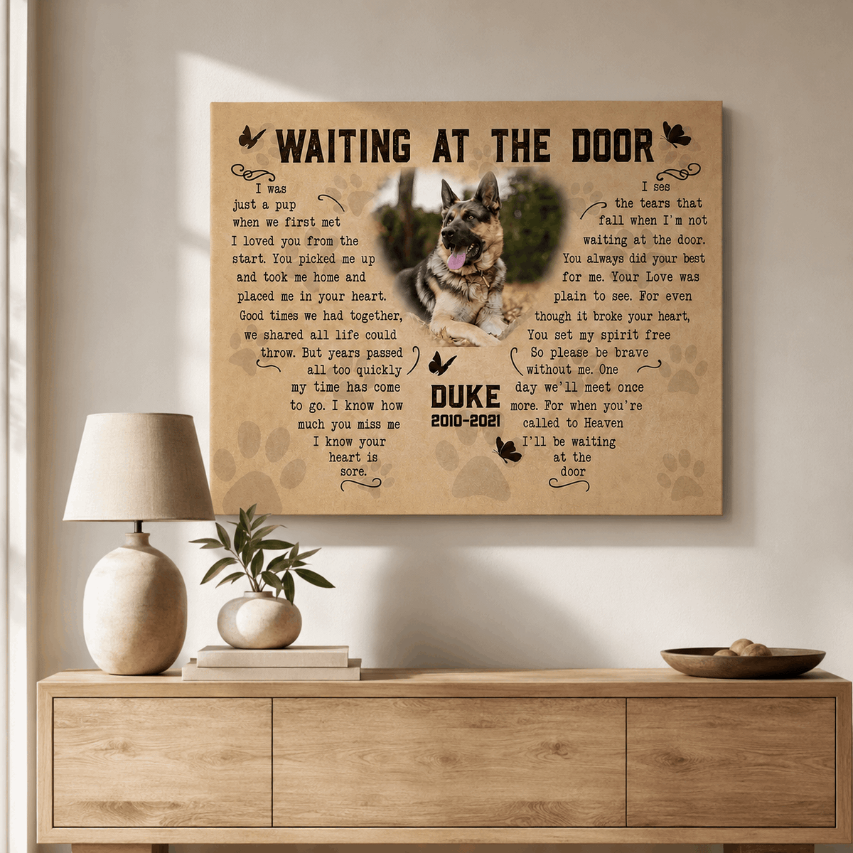 Waiting At The Door Poem