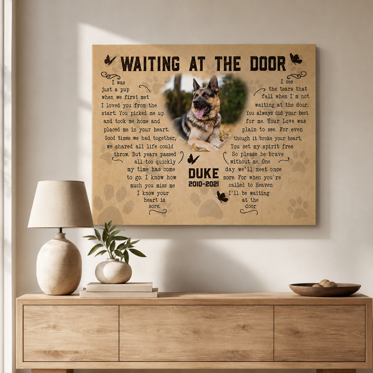Waiting At The Door Poem