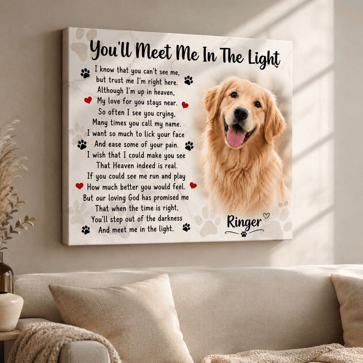 You'll Meet Me In The Light Dog Poem