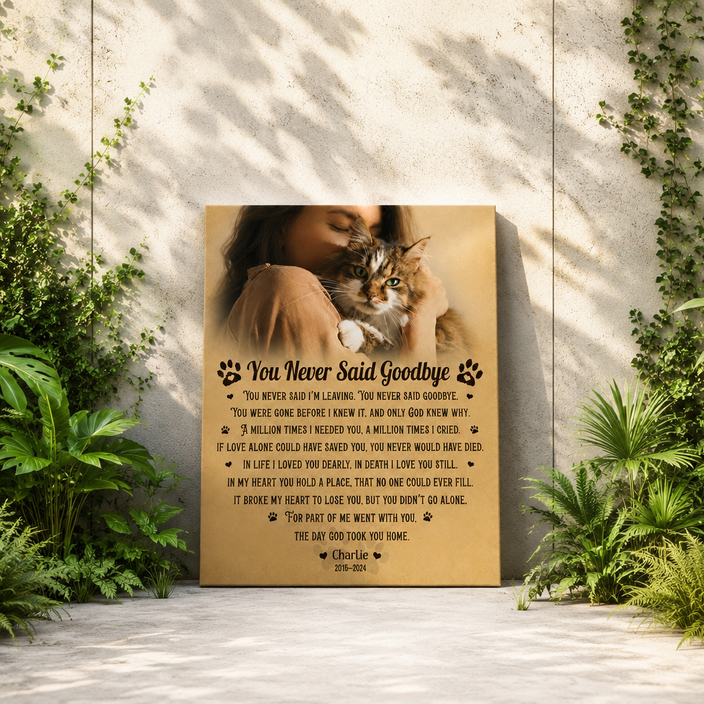 You Never Said Goodbye Dog Poem