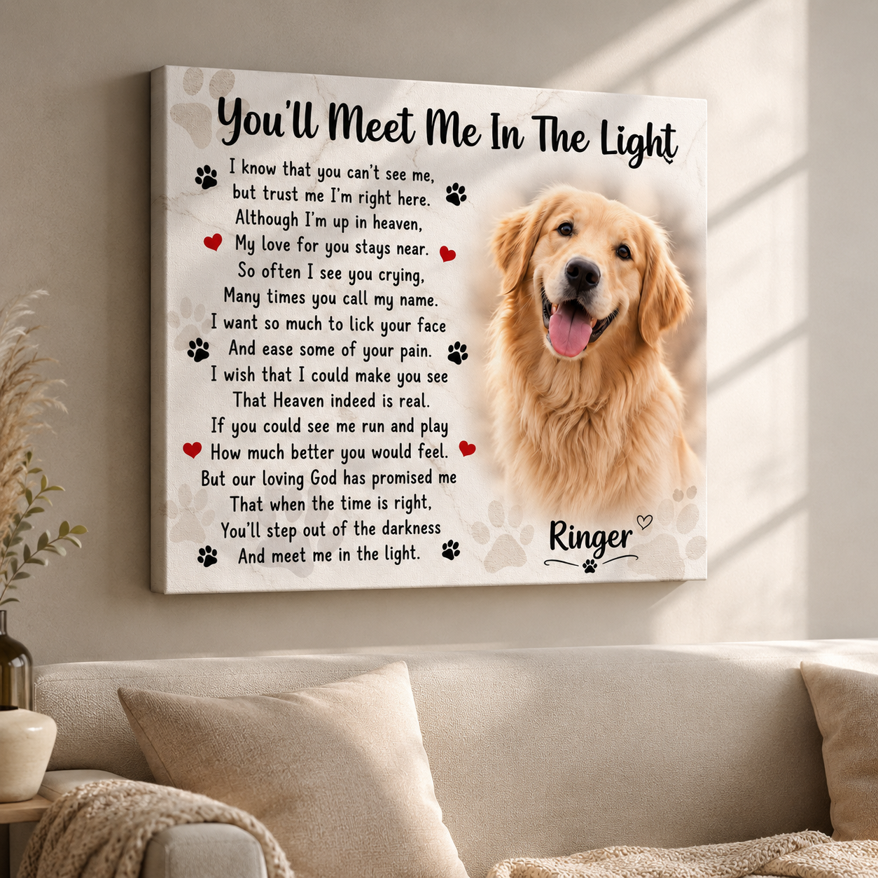You'll Meet Me In The Light Dog Poem
